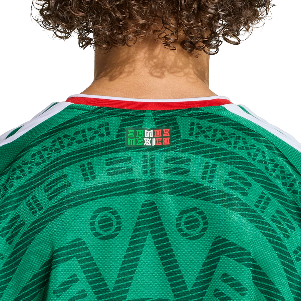 adidas Youth L. Chavez Mexico 2026 Home World Cup Jersey (Bold Green)